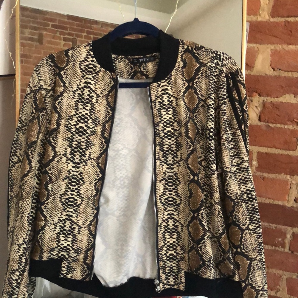 Snakeskin jacket